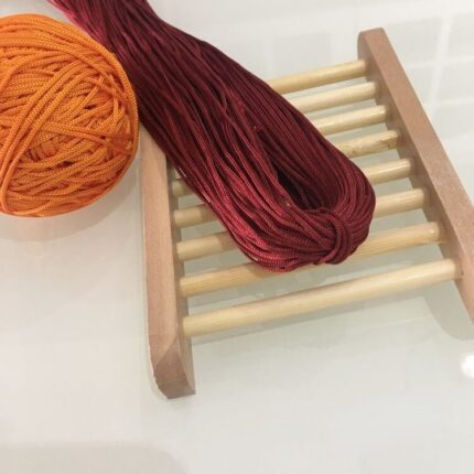 Upgraded Version of Hollow Thread Ice Silk Bright Silk Thread Hand-woven Circle Hook Doll Line 50g Yarn Crochet Threads Knitting 2