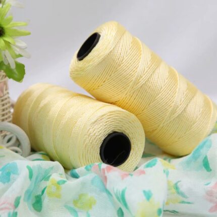 Bright Silk Twisted String Handmade Crochet DIY Hat Crochet Shoes Cushion Doll Line Medium Thickness Wool chunky yarn thick yarn 20