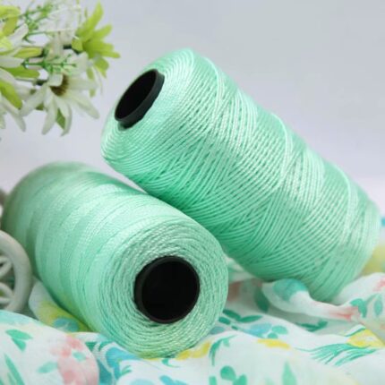 Bright Silk Twisted String Handmade Crochet DIY Hat Crochet Shoes Cushion Doll Line Medium Thickness Wool chunky yarn thick yarn 28