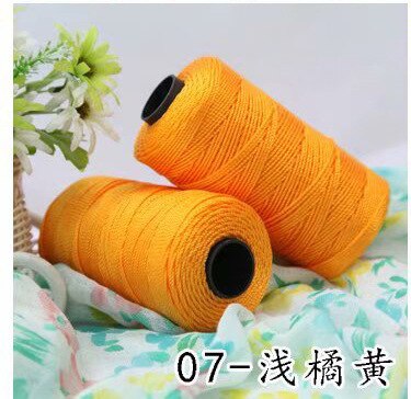 110g MultiColor Strong Braided Thread Silk Satin Nylon Cord Rope DIY Jewelry Bracelet Making Findings Beading Wire 34