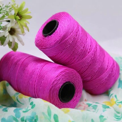 Bright Silk Twisted String Handmade Crochet DIY Hat Crochet Shoes Cushion Doll Line Medium Thickness Wool chunky yarn thick yarn 9