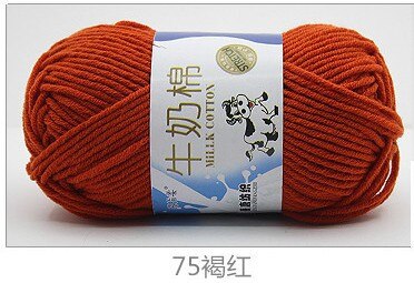50g/set Milk Cotton Yarn Fine Quality Hand-Knitting Thread Soft Warm DIY Cotton Threads Baby Wool for Hand Knitting Crochet Yarn 69