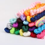 Mix Colors 24m/lot 100% Cotton Embroidery Thread 8m Per Floss Sewing For Craft 1MM Handmade Clothes hand embroidery cross stitch 6