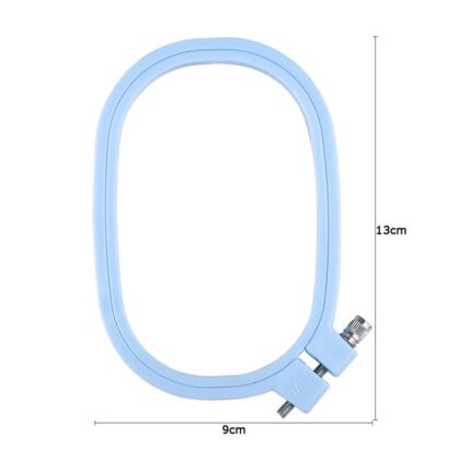 Plastic DIY Embroidery Hoops Square Shape Cross Stitch Hoops Frame Ring Household Craft Embroidery Set Sewing Accessories 5 Size 19