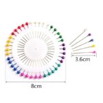40/240/480pcs Sewing Accessories Round Pearl Straight Head Pins Dressmaking Faux Pear Corsage Pin for DIY 5BB5582 3