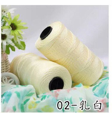 110g MultiColor Strong Braided Thread Silk Satin Nylon Cord Rope DIY Jewelry Bracelet Making Findings Beading Wire 39