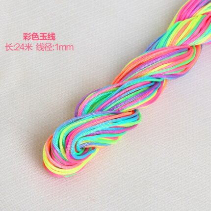 Mix Colors 24m/lot 100% Cotton Embroidery Thread 8m Per Floss Sewing For Craft 1MM Handmade Clothes hand embroidery cross stitch 18