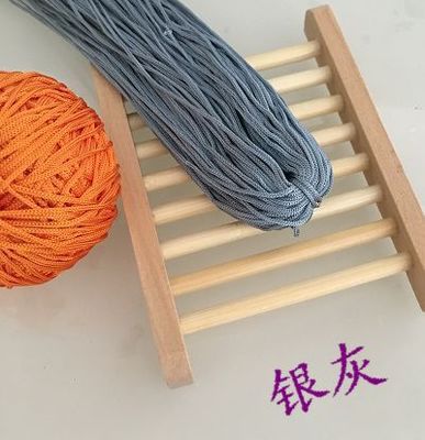 Upgraded Version of Hollow Thread Ice Silk Bright Silk Thread Hand-woven Circle Hook Doll Line 50g Yarn Crochet Threads Knitting 42