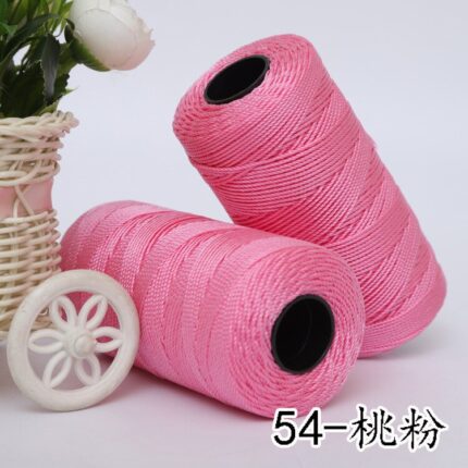 110g MultiColor Strong Braided Thread Silk Satin Nylon Cord Rope DIY Jewelry Bracelet Making Findings Beading Wire 30