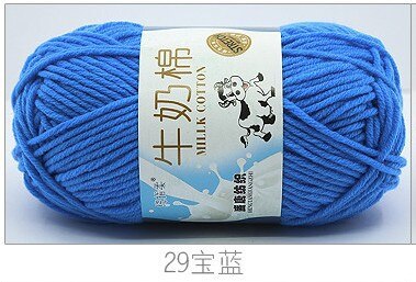 50g/set Milk Cotton Yarn Fine Quality Hand-Knitting Thread Soft Warm DIY Cotton Threads Baby Wool for Hand Knitting Crochet Yarn 31
