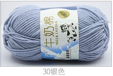 50g/set Milk Cotton Yarn Fine Quality Hand-Knitting Thread Soft Warm DIY Cotton Threads Baby Wool for Hand Knitting Crochet Yarn 30