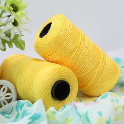 Bright Silk Twisted String Handmade Crochet DIY Hat Crochet Shoes Cushion Doll Line Medium Thickness Wool chunky yarn thick yarn 15