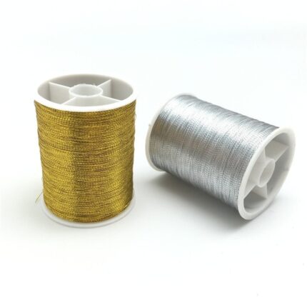 Embroidery Thread Metallic Gold (36m)  V1749 2