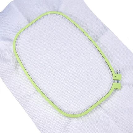 Plastic DIY Embroidery Hoops Square Shape Cross Stitch Hoops Frame Ring Household Craft Embroidery Set Sewing Accessories 5 Size 2