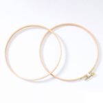 4-9 inch Wooden Bamboo Embroidery Frame Oval Embroidery Hoop Ring Cross Stitch Machine DIY Needlecraft Household Sewing Tool 3