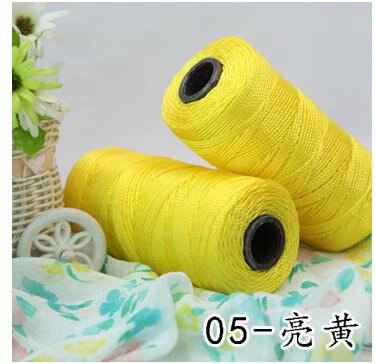 110g MultiColor Strong Braided Thread Silk Satin Nylon Cord Rope DIY Jewelry Bracelet Making Findings Beading Wire 36