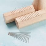 5-10bags Beading Needles Tools for Jewelry DIY Making Accessories, ,40~55x0.45~0.7mm, hole: 0.3~0.5mm; about 25pcs/bag 5