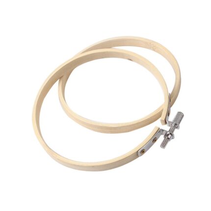 8-18CM Bamboo Frame Embroidery Hoop Ring DIY Needlecraft Cross Stitch Machine Round Loop Hand Household Sewing Tools Supplies 7