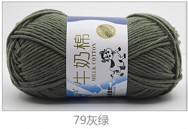 50g/set Milk Cotton Yarn Fine Quality Hand-Knitting Thread Soft Warm DIY Cotton Threads Baby Wool for Hand Knitting Crochet Yarn 81