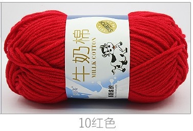 50g/set Milk Cotton Yarn Fine Quality Hand-Knitting Thread Soft Warm DIY Cotton Threads Baby Wool for Hand Knitting Crochet Yarn 18