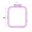 Plastic DIY Embroidery Hoops Square Shape Cross Stitch Hoops Frame Ring Household Craft Embroidery Set Sewing Accessories 5 Size 13