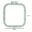 Plastic DIY Embroidery Hoops Square Shape Cross Stitch Hoops Frame Ring Household Craft Embroidery Set Sewing Accessories 5 Size 15