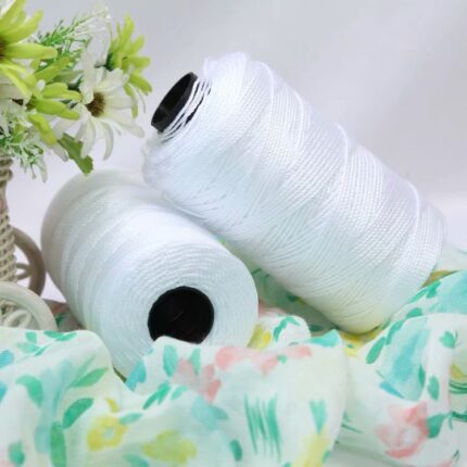 Bright Silk Twisted String Handmade Crochet DIY Hat Crochet Shoes Cushion Doll Line Medium Thickness Wool chunky yarn thick yarn 6