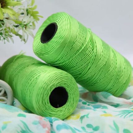 Bright Silk Twisted String Handmade Crochet DIY Hat Crochet Shoes Cushion Doll Line Medium Thickness Wool chunky yarn thick yarn 24