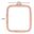 Plastic DIY Embroidery Hoops Square Shape Cross Stitch Hoops Frame Ring Household Craft Embroidery Set Sewing Accessories 5 Size 11