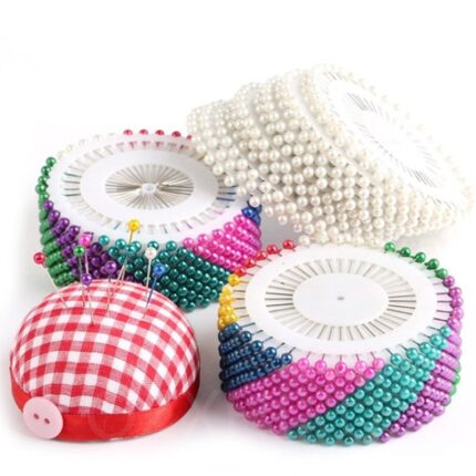 40/240/480pcs Sewing Accessories Round Pearl Straight Head Pins Dressmaking Faux Pear Corsage Pin for DIY 5BB5582 1