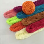 Upgraded Version of Hollow Thread Ice Silk Bright Silk Thread Hand-woven Circle Hook Doll Line 50g Yarn Crochet Threads Knitting 1