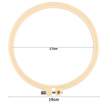 Plastic DIY Embroidery Hoops Square Shape Cross Stitch Hoops Frame Ring Household Craft Embroidery Set Sewing Accessories 5 Size 22