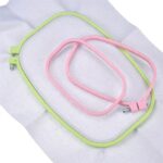 Plastic DIY Embroidery Hoops Square Shape Cross Stitch Hoops Frame Ring Household Craft Embroidery Set Sewing Accessories 5 Size 3