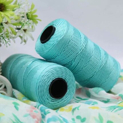 Bright Silk Twisted String Handmade Crochet DIY Hat Crochet Shoes Cushion Doll Line Medium Thickness Wool chunky yarn thick yarn 26