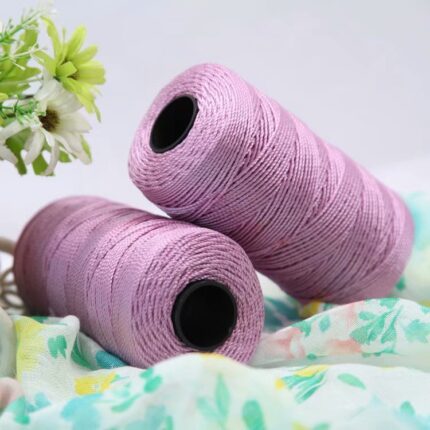 Bright Silk Twisted String Handmade Crochet DIY Hat Crochet Shoes Cushion Doll Line Medium Thickness Wool chunky yarn thick yarn 35