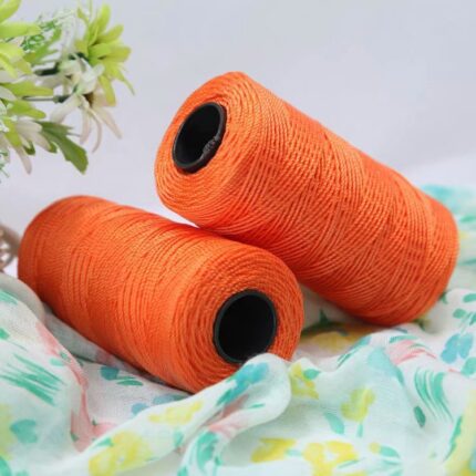 Bright Silk Twisted String Handmade Crochet DIY Hat Crochet Shoes Cushion Doll Line Medium Thickness Wool chunky yarn thick yarn 13
