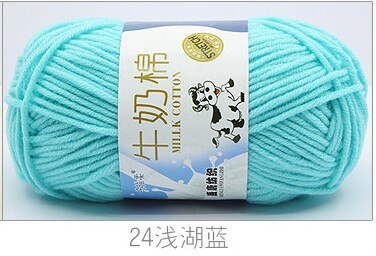 50g/set Milk Cotton Yarn Fine Quality Hand-Knitting Thread Soft Warm DIY Cotton Threads Baby Wool for Hand Knitting Crochet Yarn 36
