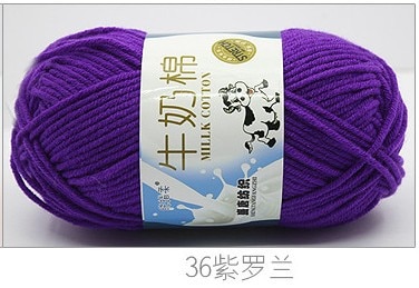 50g/set Milk Cotton Yarn Fine Quality Hand-Knitting Thread Soft Warm DIY Cotton Threads Baby Wool for Hand Knitting Crochet Yarn 40