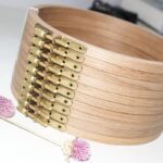 3-12 inch Wooden Bamboo Embroidery Frame Oval Embroidery Hoop Ring Cross Stitch Machine DIY Needlecraft Household Sewing Tool 2
