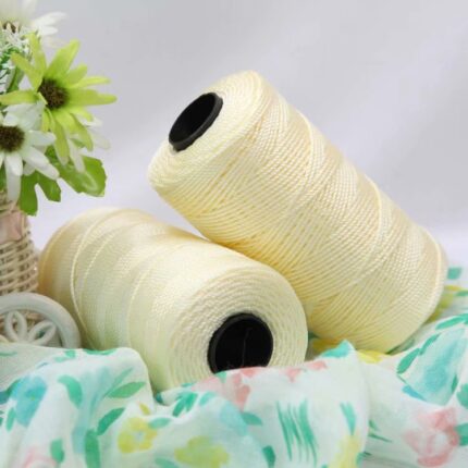 Bright Silk Twisted String Handmade Crochet DIY Hat Crochet Shoes Cushion Doll Line Medium Thickness Wool chunky yarn thick yarn 19