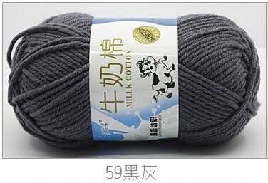 50g/set Milk Cotton Yarn Fine Quality Hand-Knitting Thread Soft Warm DIY Cotton Threads Baby Wool for Hand Knitting Crochet Yarn 53