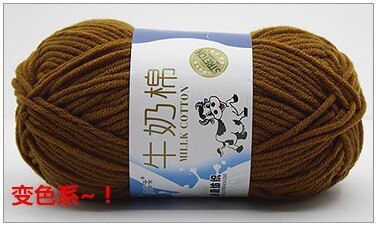 50g/set Milk Cotton Yarn Fine Quality Hand-Knitting Thread Soft Warm DIY Cotton Threads Baby Wool for Hand Knitting Crochet Yarn 77