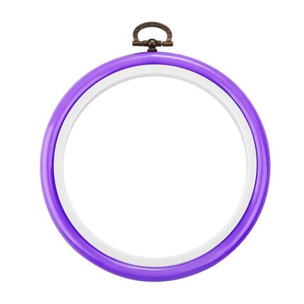Plastic DIY Embroidery Hoops Square Shape Cross Stitch Hoops Frame Ring Household Craft Embroidery Set Sewing Accessories 5 Size 7