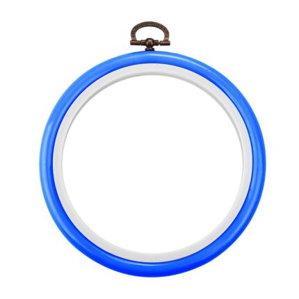 Plastic DIY Embroidery Hoops Square Shape Cross Stitch Hoops Frame Ring Household Craft Embroidery Set Sewing Accessories 5 Size 8