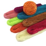 Upgraded Version of Hollow Thread Ice Silk Bright Silk Thread Hand-woven Circle Hook Doll Line 50g Yarn Crochet Threads Knitting 6