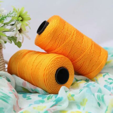 Bright Silk Twisted String Handmade Crochet DIY Hat Crochet Shoes Cushion Doll Line Medium Thickness Wool chunky yarn thick yarn 16