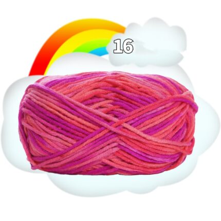 50G Dyed Colorful Milk Sweet Soft Cotton Baby Knitting Wool Yarn Thick Crochet Yarn Thread For DIY Sweater Threads For Knitting 33