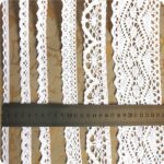 5 Meter/roll White Lace Trim Cotton Embroidered Lace Ribbon  Crochet Lace Fabric DIY Handmade Craft Clothes Sewing Accessories 4