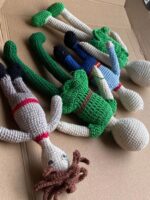 50 Color Available ,No.3 Lace Wool, 100% cotton Yarn for crochet kits, Amigurumi, DIY crochet mat, cushion case Crochet 6