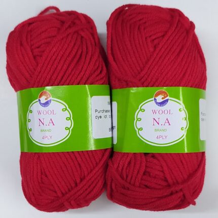 na wool red